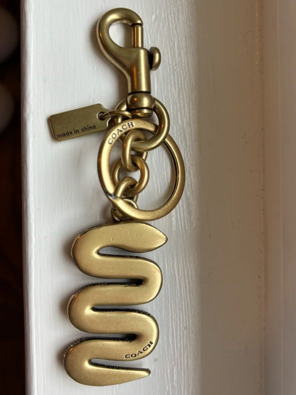 Coach Lunar New Year Snake Bag Charm - Picture 3 of 4
